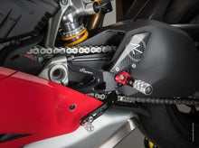 Load image into Gallery viewer, Ducati Panigale V4 V4S/R 2018-2024 Lightech Adjustable Rearsets Footrests R Ed.