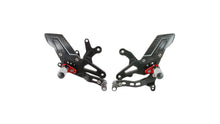 Load image into Gallery viewer, Kawasaki ZX6R ZX636 2009-2025 Lightech Adjustable Rearsets Footrests R Ed.
