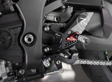Load image into Gallery viewer, Kawasaki Ninja ZX10R 2021-2025 Lightech Adjustable Rearsets Footrests R Ed.