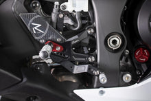 Load image into Gallery viewer, Kawasaki Ninja ZX10R 2021-2025 Lightech Adjustable Rearsets Footrests R Ed.
