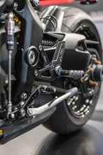 Load image into Gallery viewer, Triumph Speed Triple 1200 RX 2025 Lightech Adjustable Rearsets Footrests R Ed