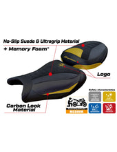Load image into Gallery viewer, Suzuki Hayabusa 2021-2025 TPZ Italia Denia Velvet Ultragrip Comfort Seat Cover