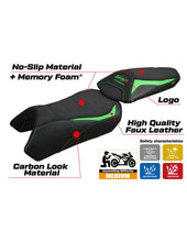 Load image into Gallery viewer, Kawasaki Ninja 1100SX 2025 TPZ Italia Geisha Comfort Foam Seat Cover 3 Colors