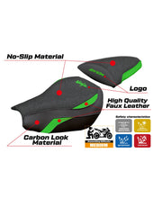 Load image into Gallery viewer, Kawasaki Ninja ZX10R 2006-2007 TPZ Italia Goku UltraGrip Seat Cover 5 Colors New