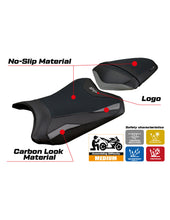 Load image into Gallery viewer, TPZ Italia Aliko seat cover for Kawasaki Ninja 300 2013-2017 — Euro Motards — view 2