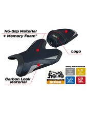 Load image into Gallery viewer, TPZ Italia Lier comfort foam seat cover for Yamaha YZF-R125 2024 — Euro Motards — view 2