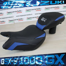 Load image into Gallery viewer, TPZ Italia comfort foam anti-slip seat cover for Suzuki GSX-S 1000 GX 2024 — Euro Motards