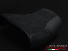 Load image into Gallery viewer, Luimoto diamond suede seat cover for Harley Davidson V-Rod Muscle 2009-2017 — Euro Motards — view 3