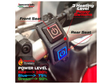 Load image into Gallery viewer, BMW R1250GS Adventure 2019-2023 TPZ Italia Comfort Heated Seat Cover GRG