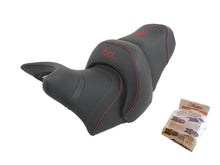Load image into Gallery viewer, Yamaha Vmax 1200 1986-2003 Top Sellerie Seat Cover Anti-Slip Red Details HSD5688