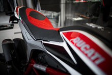Load image into Gallery viewer, Luimoto diamond suede seat cover for Ducati Hypermotard 821 939 2013-2018 — Euro Motards