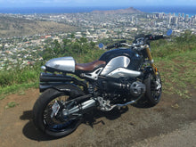Load image into Gallery viewer, Luimoto vintage rider seat cover for BMW RnineT Pure Racer 2014-2021 — Euro Motards — view 3