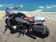 Load image into Gallery viewer, Luimoto vintage rider seat cover for BMW RnineT Pure Racer 2014-2021 — Euro Motards — view 4