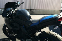 Load image into Gallery viewer, Luimoto sport seat cover blue for Kawasaki Ninja 650R ER6N ER6F EX650 2009-2011 — Euro Motards — view 4