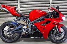 Load image into Gallery viewer, Luimoto sport anti-slip red seat covers set for Triumph Daytona 675 2006-2012 — Euro Motards