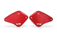 Load image into Gallery viewer, Ducati Diavel V4 2023-2024 CNC Racing Brake &amp; Clutch Fluid Tank Caps Red