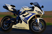Load image into Gallery viewer, Luimoto sport anti-slip blue seat covers set for Triumph Daytona 675 2006-2012 — Euro Motards