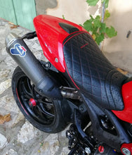 Load image into Gallery viewer, Ducati Monster 696/796/1100 2008-2014 Top Sellerie Seat Cover Diamond Design New