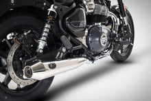 Load image into Gallery viewer, Zard inox Euro 5 slip-on silencer for Royal Enfield Super Meteor 650 2023 — Euro Motards