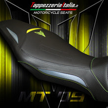 Load image into Gallery viewer, TPZ Italia anti-slip seat cover for Yamaha MT-09 FZ09 2013-2020 — Euro Motards