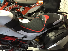 Load image into Gallery viewer, Luimoto suede seat covers set for Ducati Multistrada 1200 1260 2015-2020 — Euro Motards