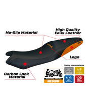 Load image into Gallery viewer, Kawasaki ER-6N ER-6F Ninja 650R 2005-2011 TPZ Italia Anti-Slip Seat Cover London