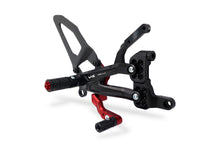 Load image into Gallery viewer, Ducati Panigale V4 /S/R CNC Racing Adjustable Rearsets Footrests Carbon Heels