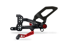 Load image into Gallery viewer, Ducati Panigale V4 /S/R CNC Racing Adjustable Rearsets Footrests Carbon Heels