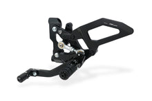 Load image into Gallery viewer, Ducati Streetfighter V2 2022-2023 CNC Racing Adjustable Rearsets Black New