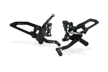 Load image into Gallery viewer, Ducati Streetfighter V2 2022-2023 CNC Racing Adjustable Rearsets Black New