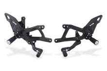 Load image into Gallery viewer, Ducati Panigale V4 V4S 2025 CNC Racing Rearsets Footrests Black New