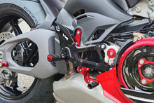 Load image into Gallery viewer, Ducati Panigale V4 V4S 2025 CNC Racing Rearsets Footrests Black/Red New