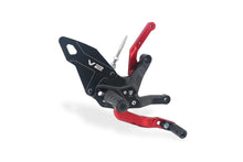 Load image into Gallery viewer, Ducati Panigale V2 V2S 2025 CNC Racing Rearsets Footrests Adjustable New