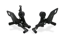 Load image into Gallery viewer, Ducati Monster 937 2021-2023 CNC Racing Adjustable Rearsets For Rider Black