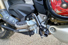 Load image into Gallery viewer, Ducati Multistrada V4 /S 2021-2023 CNC Racing Adjustable Levers Rearsets Kit BLK