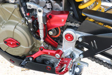 Load image into Gallery viewer, Ducati Hypermotard 698 Mono 2024 CNC Racing Adjustable Rearsets Footrests Kit