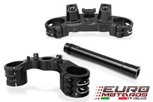 Load image into Gallery viewer, Ducati Diavel V4 2023-2024 CNC Racing Triple Clamps Yokes &amp; Tube Kit Black