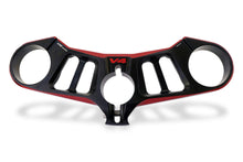 Load image into Gallery viewer, Ducati Panigale V4 /S/R 2018-2021 CNC Racing Upper Triple Clamp Yoke Blk/Red
