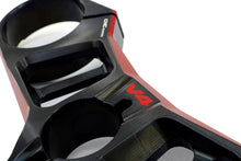 Load image into Gallery viewer, Ducati Panigale V4 /S/R 2018-2021 CNC Racing Upper Triple Clamp Yoke Blk/Red