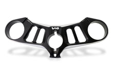 Load image into Gallery viewer, Ducati Panigale V4 /S/R 2018-2021 CNC Racing Upper Triple Clamp Yoke Blk/Silver