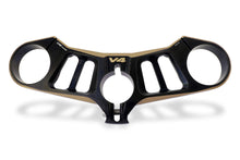Load image into Gallery viewer, Ducati Panigale V4 /S/R 2018-2021 CNC Racing Upper Triple Clamp Yoke Blk/Bronze