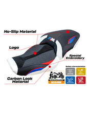 Load image into Gallery viewer, TPZ Italia Graz SC ultragrip anti-slip seat cover for BMW M1000XR 2024 — Euro Motards — view 2