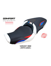 Load image into Gallery viewer, TPZ Italia Graz SC comfort foam seat cover for BMW M1000XR 2024 — Euro Motards — view 3