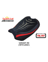 Load image into Gallery viewer, TPZ Italia SE velvet seat cover for Ducati Panigale V4 R S 2018-2024 — Euro Motards