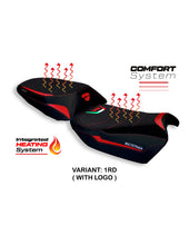 Load image into Gallery viewer, Ducati Multistrada V4 2021-2025 TPZ Italia Comfort Heated Seat Cover 3 Colors