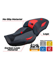 Load image into Gallery viewer, TPZ Italia Graz ultragrip anti-slip seat cover for BMW M1000XR 2024 — Euro Motards — view 2