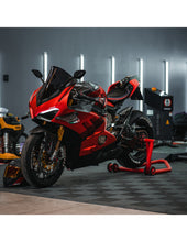 Load image into Gallery viewer, TPZ Italia SE velvet seat covers set for Ducati Panigale V4 R S 2018-2024 — Euro Motards — view 4