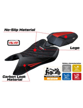 Load image into Gallery viewer, Aprilia Tuono 457 2025 TPZ Italia Vignesh Velvet Seat Covers Set New