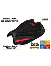 Load image into Gallery viewer, Ducati Streetfighter V4 2025 TPZ Italia Alcara Special Edition Velvet Seat Cover