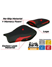 Load image into Gallery viewer, TPZ Italia Huelva comfort foam seat cover for Honda CBR600RR 2007-2024 — Euro Motards — view 2